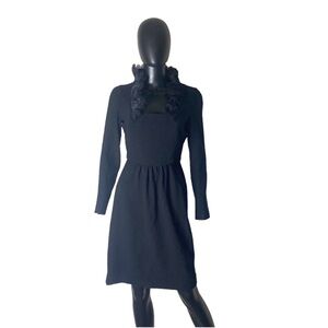 Etro silk long sleeve knit dress size 42